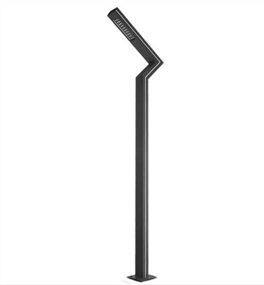 50W zamonaviy quyma alyuminiy chiroq ustuni suv o'tkazmaydigan tashqi bog 'chiroqlari Square Street Park uchun LED qutbli chiroq