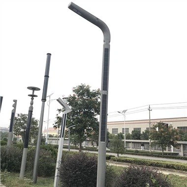 Yangi dizayn mahsuloti Quyosh tizimiga ega jamoat yoritish ustuni